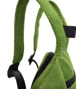 Mochila Pequeña Antirrobo 3D KCB 2363 Verde Manzana -Almacenamiento De Viaje 27920