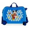 Disney Maleta Correpasillos 4R Multidireccionales Mickey Good Wood Azul -Almacenamiento De Viaje 27931