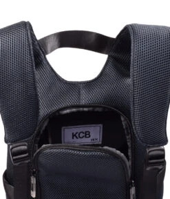 Mochila Pequeña Antirrobo 3D KCB 2363 Azul -Almacenamiento De Viaje 28005