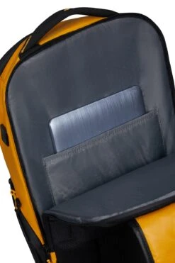 Mochila Ordenador M USB Samsonite Ecodiver Amarillo -Almacenamiento De Viaje 28010