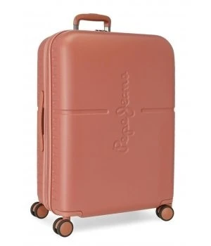 Maleta Mediana 70 Cm 4 Ruedas Exp Pepe Jeans Highlight Terracota 3 Maleta Mediana 70 Cm 4 Ruedas Exp Pepe Jeans Highlight Terracota