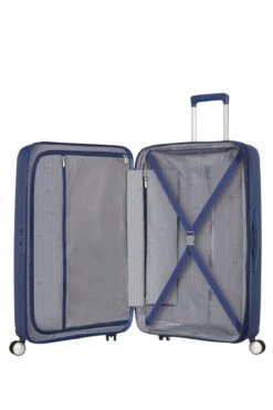 Maleta Cabina 55 Cm 4 R Exp American Tourister Soundbox Azul (Midnight Navy 17 Maleta Cabina 55 Cm 4 R Exp American Tourister Soundbox Azul (Midnight Navy -Almacenamiento De Viaje 28203