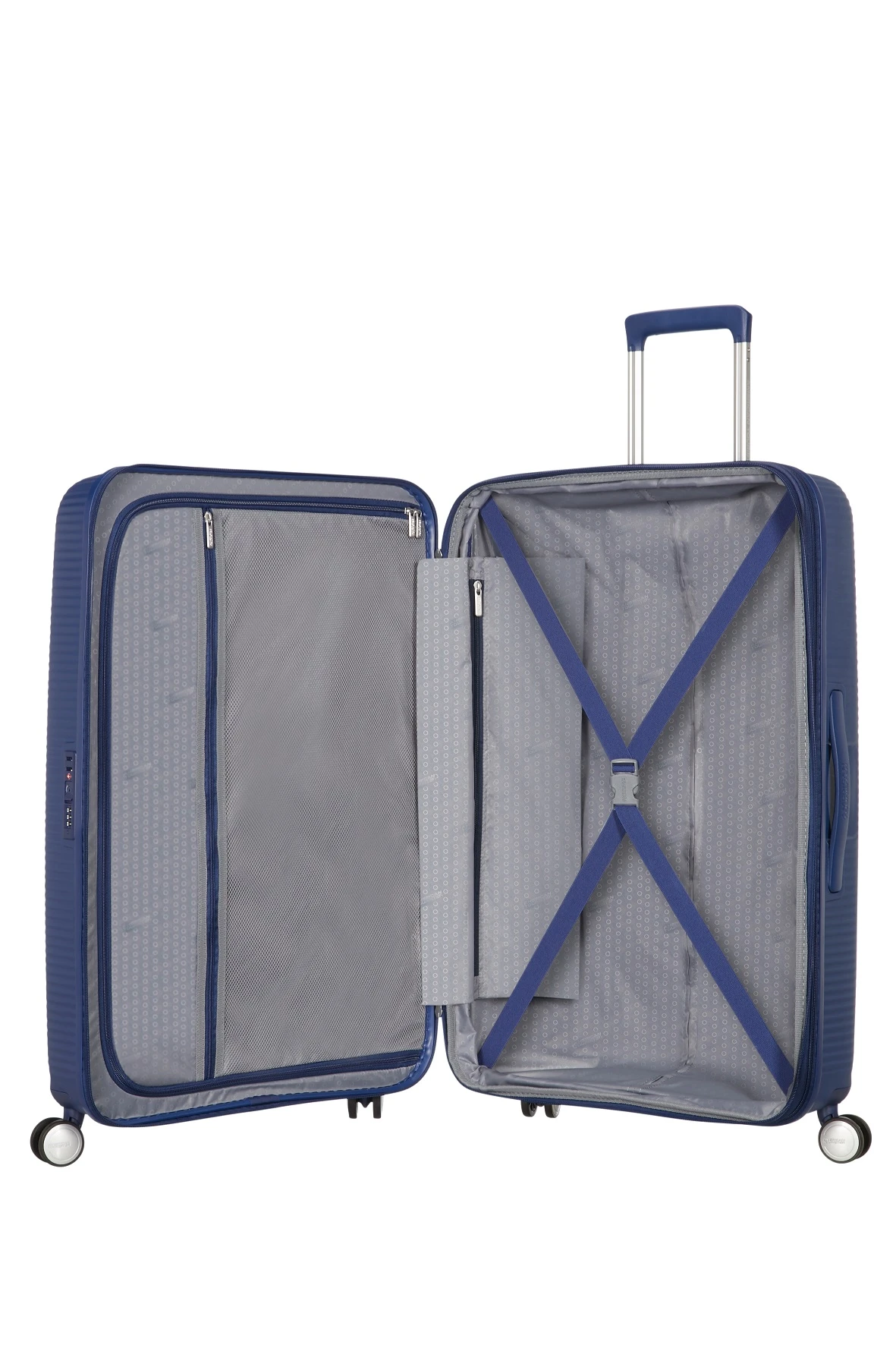 Maleta Cabina 55 Cm 4 R Exp American Tourister Soundbox Azul (Midnight Navy 8 Maleta Cabina 55 Cm 4 R Exp American Tourister Soundbox Azul (Midnight Navy - Imagen 6