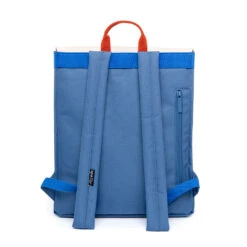 Mochila Lefrik Handy Mini Azul Claro-Blanco ( Noah Ink ) -Almacenamiento De Viaje 28326