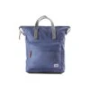 Mochila Roka London Bantry B Mediana Sostenible Nylon Azul (Airforce)