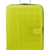 Maleta Grande 77 Cm 4 Ruedas American Tourister Aerostep Light Lima -Almacenamiento De Viaje 28966