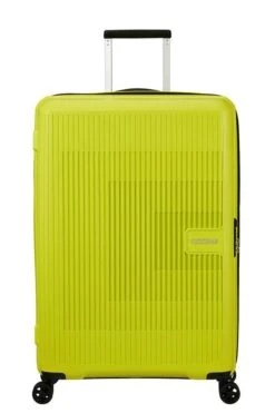 Maleta Grande 77 Cm 4 Ruedas American Tourister Aerostep Light Lima