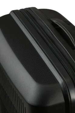 Maleta Cabina 55 Cm 4 Ruedas American Tourister Aerostep Negro ( Black ) -Almacenamiento De Viaje 28994