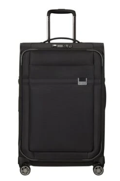 Maleta Mediana 67 Cm 4 R Exp Samsonite Airea Negro -Almacenamiento De Viaje 28996