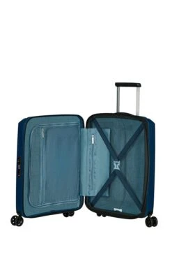Maleta Cabina 55 Cm 4 Ruedas American Tourister Aerostep Azul Marino 17 Maleta Cabina 55 Cm 4 Ruedas American Tourister Aerostep Azul Marino -Almacenamiento De Viaje 29002