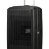 Maleta Mediana 67 Cm 4 Ruedas American Tourister Aerostep Negro ( Black ) -Almacenamiento De Viaje 29033