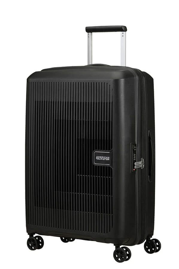 Maleta Mediana 67 Cm 4 Ruedas American Tourister Aerostep Negro ( Black ) 3 Maleta Mediana 67 Cm 4 Ruedas American Tourister Aerostep Negro ( Black )