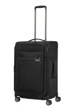 Maleta Mediana 67 Cm 4 R Exp Samsonite Airea Negro -Almacenamiento De Viaje 29050