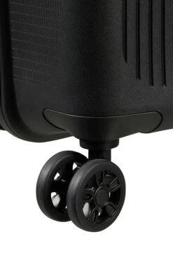 Maleta Cabina 55 Cm 4 Ruedas American Tourister Aerostep Negro ( Black ) -Almacenamiento De Viaje 29064