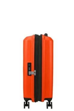 Maleta Cabina 55 Cm 4 Ruedas American Tourister Aerostep Bright Orange -Almacenamiento De Viaje 29065