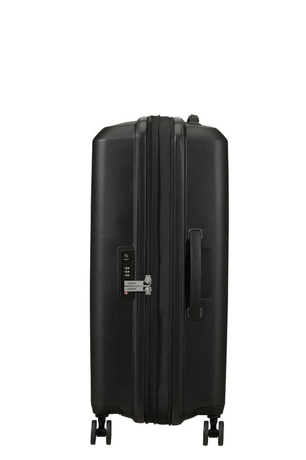 Maleta Mediana 67 Cm 4 Ruedas American Tourister Aerostep Negro ( Black ) 14 Maleta Mediana 67 Cm 4 Ruedas American Tourister Aerostep Negro ( Black ) - Imagen 12