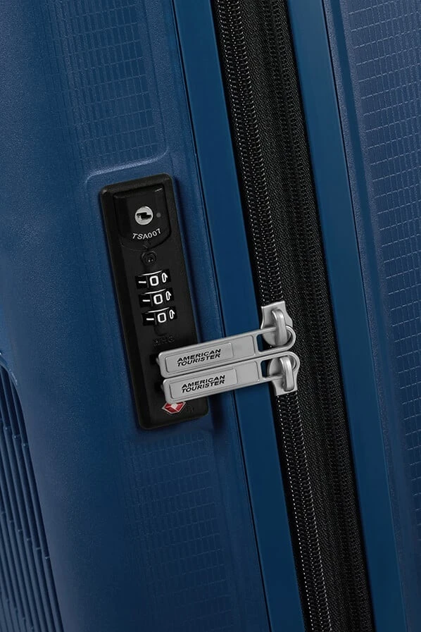 Maleta Cabina 55 Cm 4 Ruedas American Tourister Aerostep Azul Marino 12 Maleta Cabina 55 Cm 4 Ruedas American Tourister Aerostep Azul Marino - Imagen 10