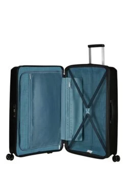 Maleta Grande 77 Cm 4 Ruedas American Tourister Aerostep Negro 18 Maleta Grande 77 Cm 4 Ruedas American Tourister Aerostep Negro -Almacenamiento De Viaje 29095