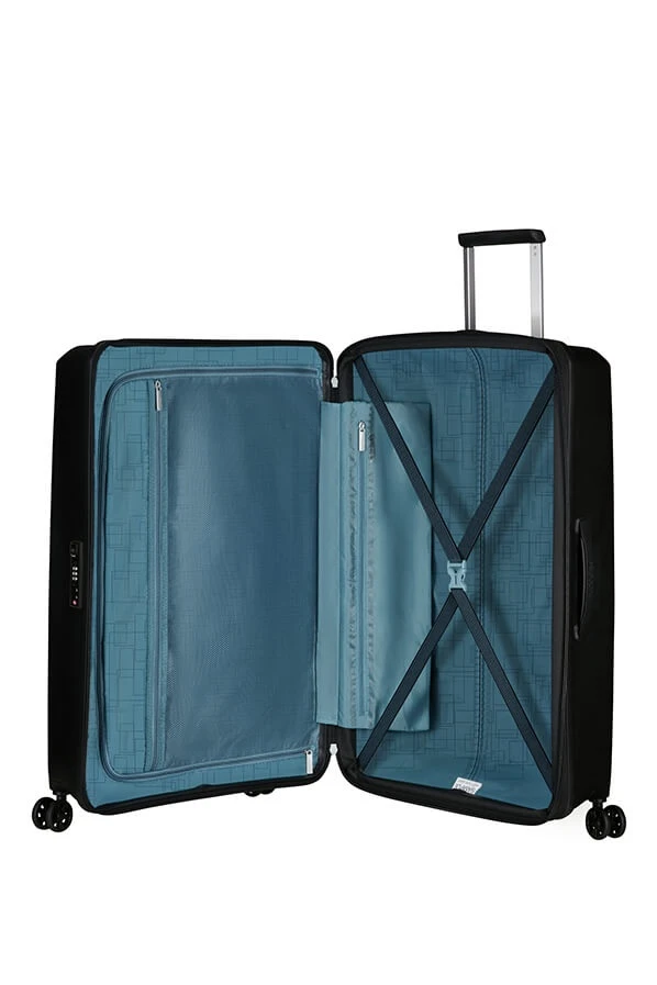 Maleta Grande 77 Cm 4 Ruedas American Tourister Aerostep Negro 5 Maleta Grande 77 Cm 4 Ruedas American Tourister Aerostep Negro - Imagen 3