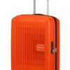 Maleta Cabina 55 Cm 4 Ruedas American Tourister Aerostep Bright Orange -Almacenamiento De Viaje 29101