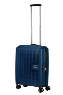 Maleta Cabina 55 Cm 4 Ruedas American Tourister Aerostep Azul Marino 25 Maleta Cabina 55 Cm 4 Ruedas American Tourister Aerostep Azul Marino -Almacenamiento De Viaje 29120