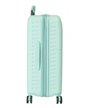 Maleta Mediana 70 Cm 4 Ruedas Expandible Pepe Jeans Laila Turquesa 9 Maleta Mediana 70 Cm 4 Ruedas Expandible Pepe Jeans Laila Turquesa - Imagen 7