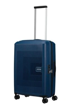 Maleta Mediana 67 Cm 4 Ruedas American Tourister Aerostep Azul Marino 24 Maleta Mediana 67 Cm 4 Ruedas American Tourister Aerostep Azul Marino -Almacenamiento De Viaje 29502