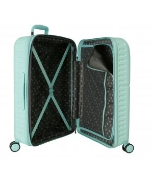 Maleta Mediana 70 Cm 4 Ruedas Expandible Pepe Jeans Laila Turquesa 12 Maleta Mediana 70 Cm 4 Ruedas Expandible Pepe Jeans Laila Turquesa - Imagen 10