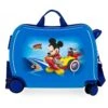 Disney Maleta Infantil Ruedas Multidireccionales Lets Roll Mickey Azul -Almacenamiento De Viaje 29530