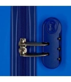 Disney Maleta Cabina 55 Cm Rigida 4 Ruedas Star Wars Droids Vader Azul -Almacenamiento De Viaje 29534