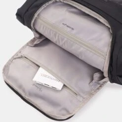 Mochila Grande XL Hedgren Vogue Negro -Almacenamiento De Viaje 29611