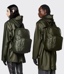Mochila Rains Base Bag Verde (Evergreen) -Almacenamiento De Viaje 29720