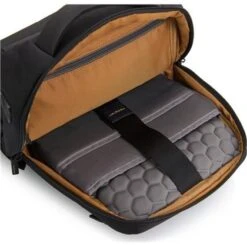 Mochila Ordenador 13,3" 1 Compartimento Hedgren Port Negra -Almacenamiento De Viaje 29796