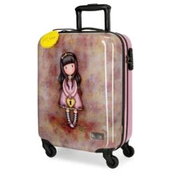 Maleta Cabina 55 Cm 4 Ruedas Rigida Gorjuss The Secret -Almacenamiento De Viaje 30184