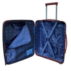 Maleta Cabina 4 Ruedas Rigida Exp Bienoti-EV 8095 Granate (Red) -Almacenamiento De Viaje 30534