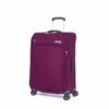 Maleta Trolley Mediano 65 Cm4 Ruedas Nylon Verage 17016 Granate -Almacenamiento De Viaje 30699