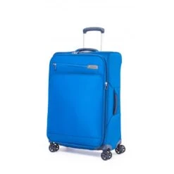 Maleta Mediana 65 Cm4 Ruedas Nylon Verage 17016 Azul