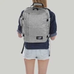 Mochila De Viaje Cabin Zero Classic 28 L. Gris (Ice Grey) -Almacenamiento De Viaje 30792