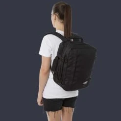 Mochila De Viaje Cabin Zero Classic 28 L. Negro (Absolute Black) -Almacenamiento De Viaje 30860