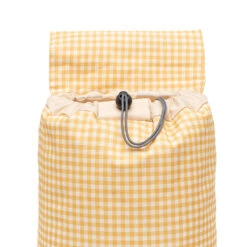Mochila Lefrik Scout Mini Cuadros Vichy Amarillo (Vichy Mustard) -Almacenamiento De Viaje 30870