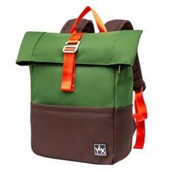 Mochila YLXOriginal Kaki + Marrón (Army Green+Dark Brown)