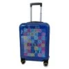 Maleta Cabina 55 Cm 4 Ruedas Rigida Baldosa De Bilbao Azul -Almacenamiento De Viaje 31332