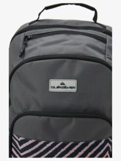 Mochila Escolar Quiksilver AQYBP03132-BRT6 1969 Special M Gris-Rayas Cebra -Almacenamiento De Viaje 31392