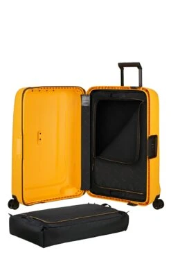 Maleta Grande 75 Cm 4R Anclajes Samsonite Essens Amarillo (Radiant Yellow) -Almacenamiento De Viaje 31423