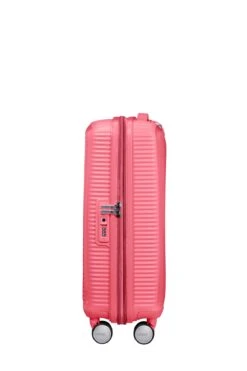 American Tourister Maleta Cabina 55 Cm Exp 4R A. T. Soundbox Coral (Sun Kissed Coral) -Almacenamiento De Viaje 31449