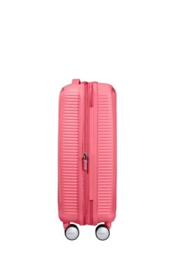 American Tourister Maleta Cabina 55 Cm Exp 4R A. T. Soundbox Coral (Sun Kissed Coral) -Almacenamiento De Viaje 31460