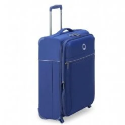 Maleta Cabina 55 Cm Exp 2 Ruedas Blanda Delsey Brochant Azul -Almacenamiento De Viaje 31468