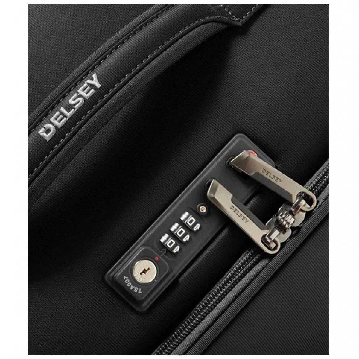 Maleta Cabina 55 Cm Exp 2 Ruedas Blanda Delsey Brochant Negro 6 Maleta Cabina 55 Cm Exp 2 Ruedas Blanda Delsey Brochant Negro - Imagen 4