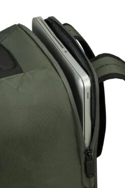 American Tourister Mochila De Viaje Debajo Del Asiento A.T. Urban Track Verde (Dark Khaki) -Almacenamiento De Viaje 31731