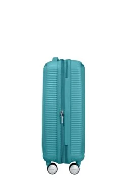 Maleta Cabina 55 Cm 4 R Exp American Tourister Soundbox Turquesa Tonic -Almacenamiento De Viaje 32063